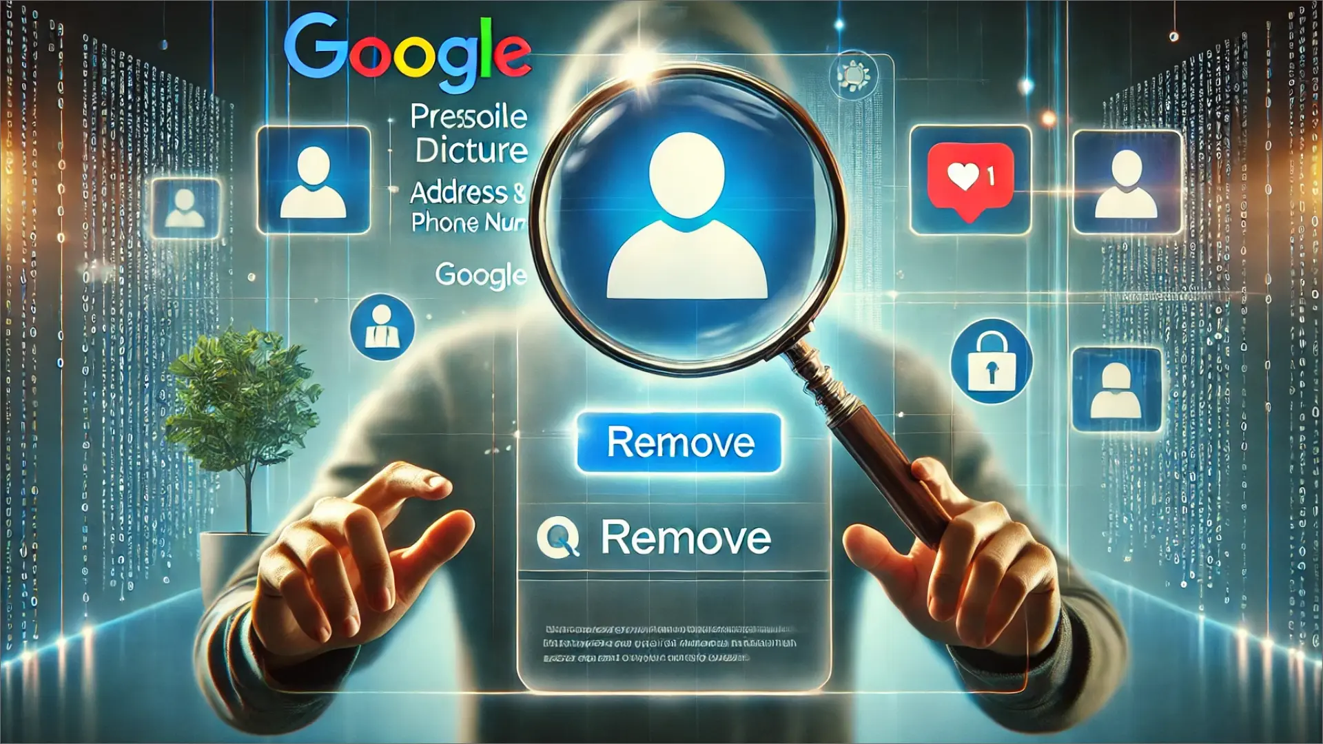 Remove Personal Information from Google