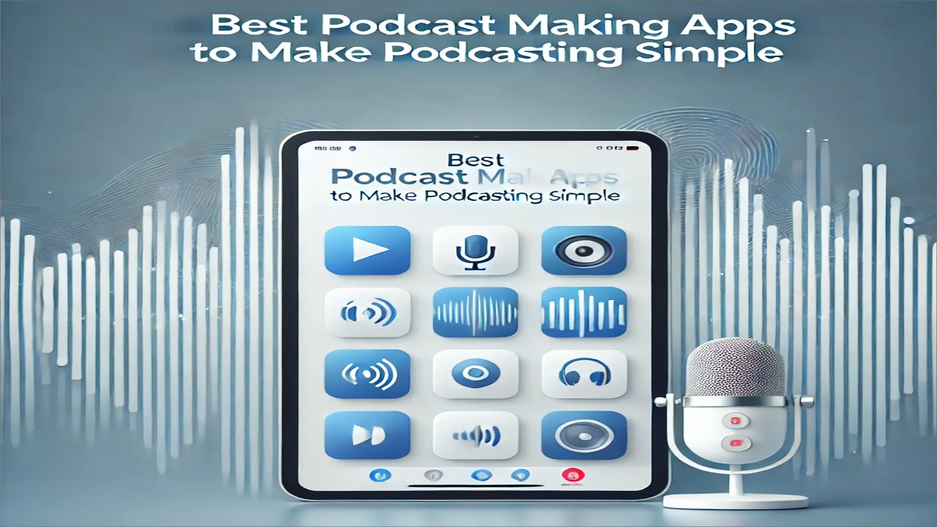 explore Best Podcast Making Apps