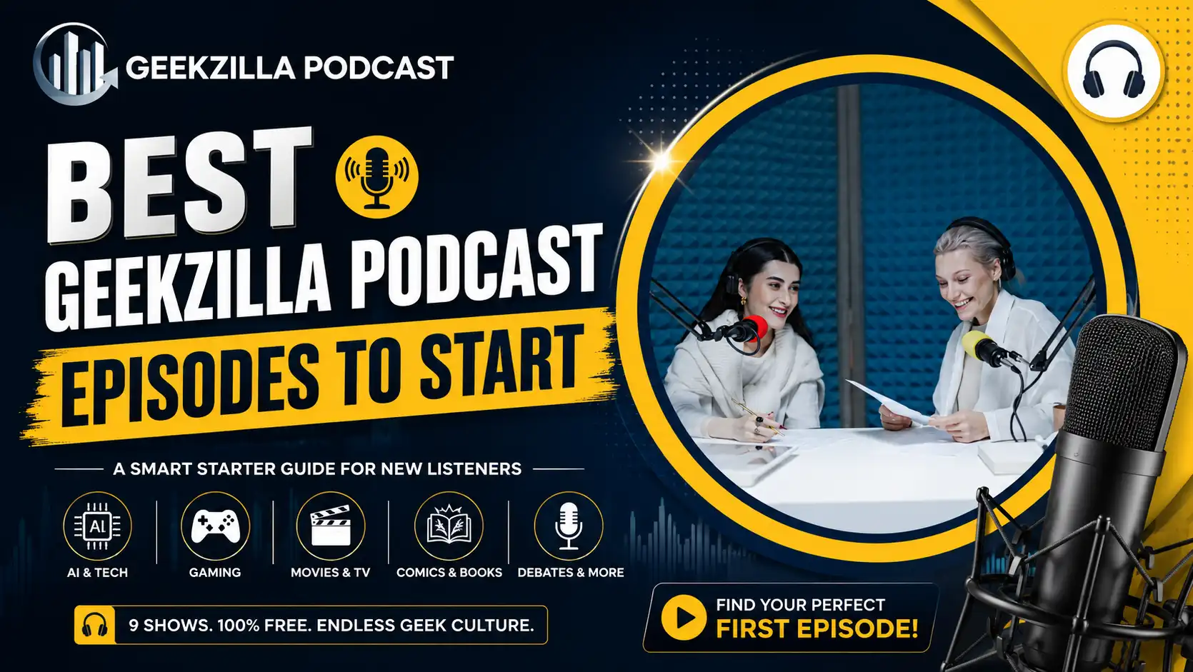 Best Geekzilla Podcast Episodes to Start With (A Real Starter Guide)