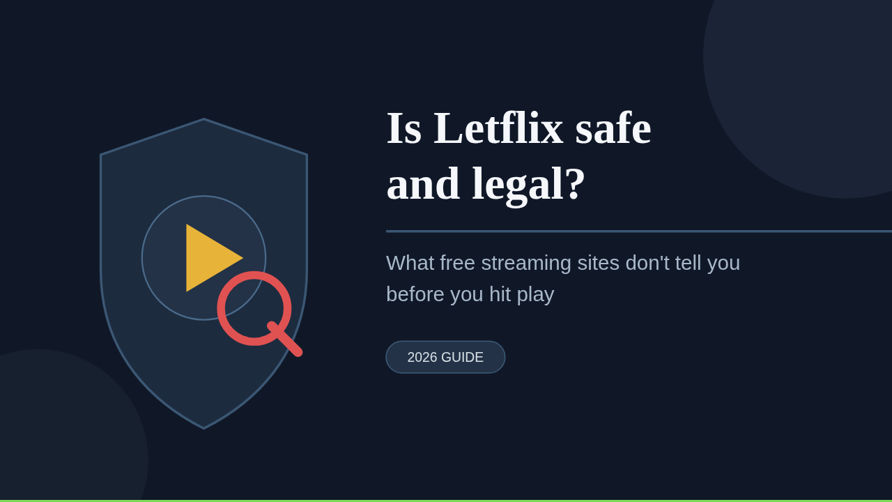 Is Letflix Safe or Legal in 2026? Full Guide